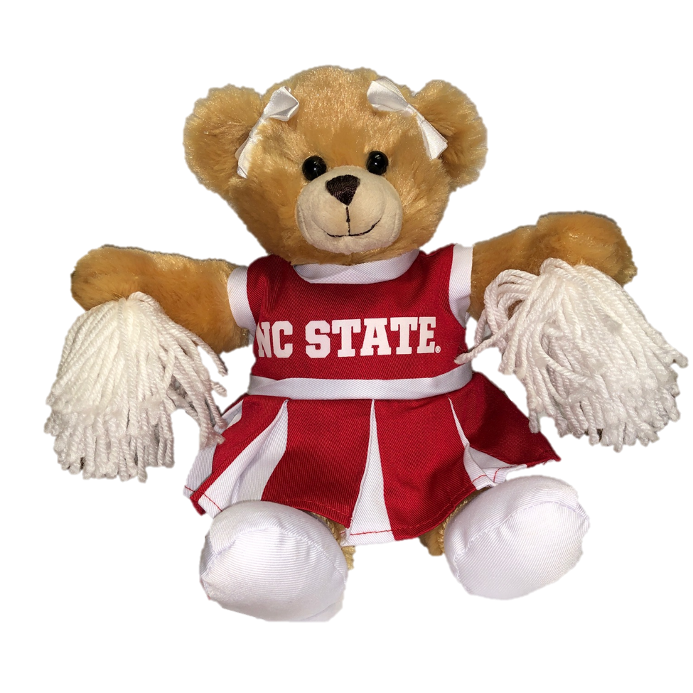 NC State Wolfpack Carly the Cheer Bear