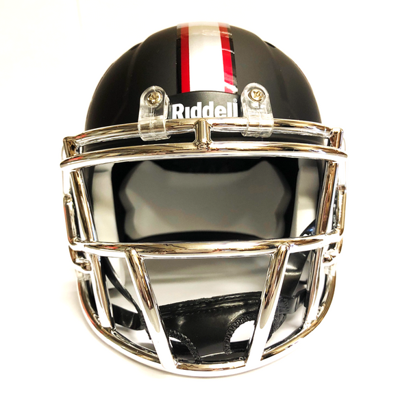 NC State Wolfpack Black Howl Wolfhead Replica Mini Speed Helmet