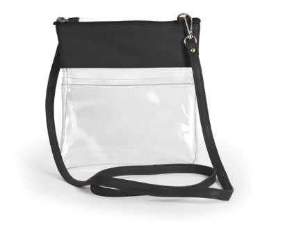 Clear Crossbody Bags Black