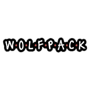 NC State Wolfpack "Friends" Wolfpack Rugged Sticker
