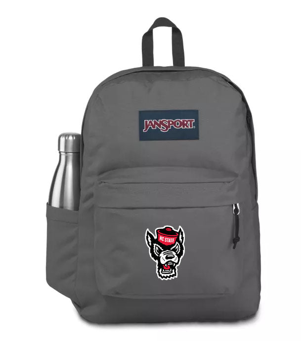 NC State Wolfpack Jansport Grey Superbreak Backpack – Red and White Shop