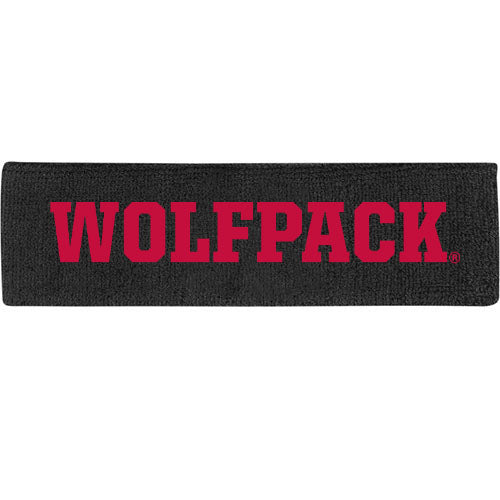 NC State Wolfpack Black Wolfpack Headband