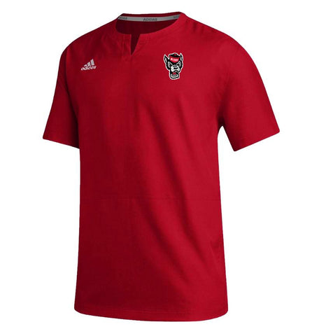 NC State Wolfpack adidas Red Wolfhead Icon Cage Jacket