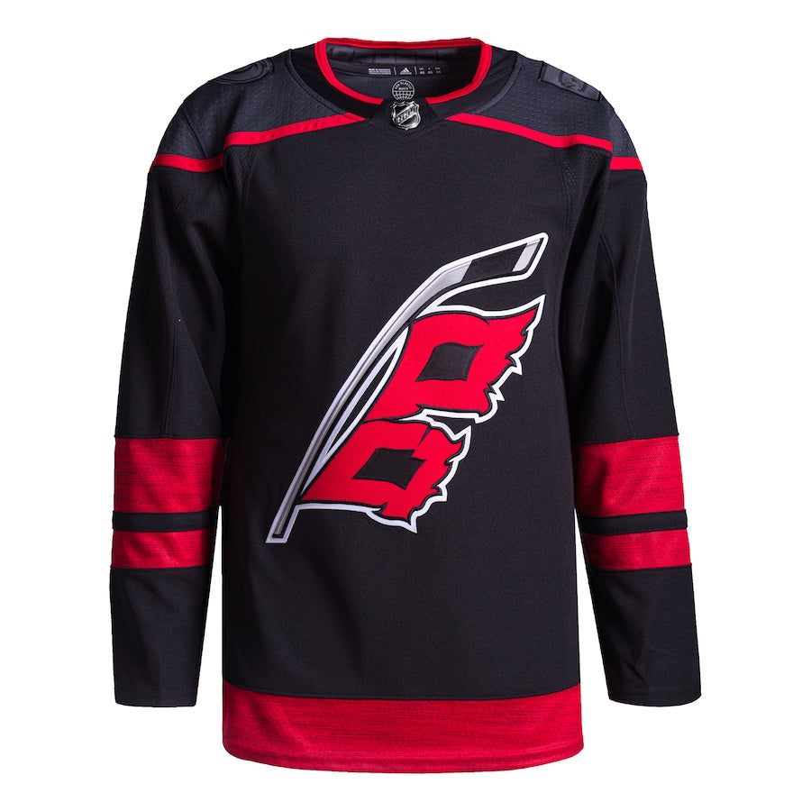 adidas NHL Carolina Hurricanes Black Authentic Hockey Jersey