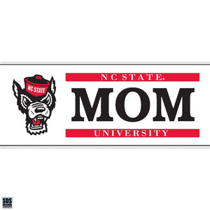 NC State Wolfpack Wolfhead Mom Magnet