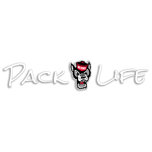 NC State Wolfpack Pack Life Wolfhead Decal
