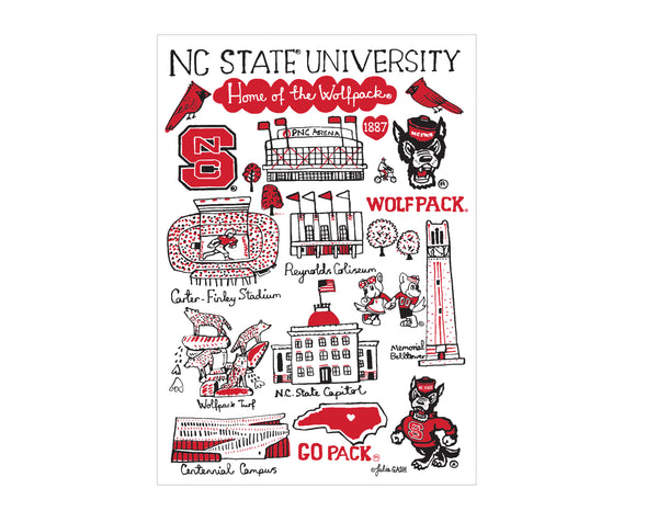 NC State Wolfpack Julia Gash Post Card