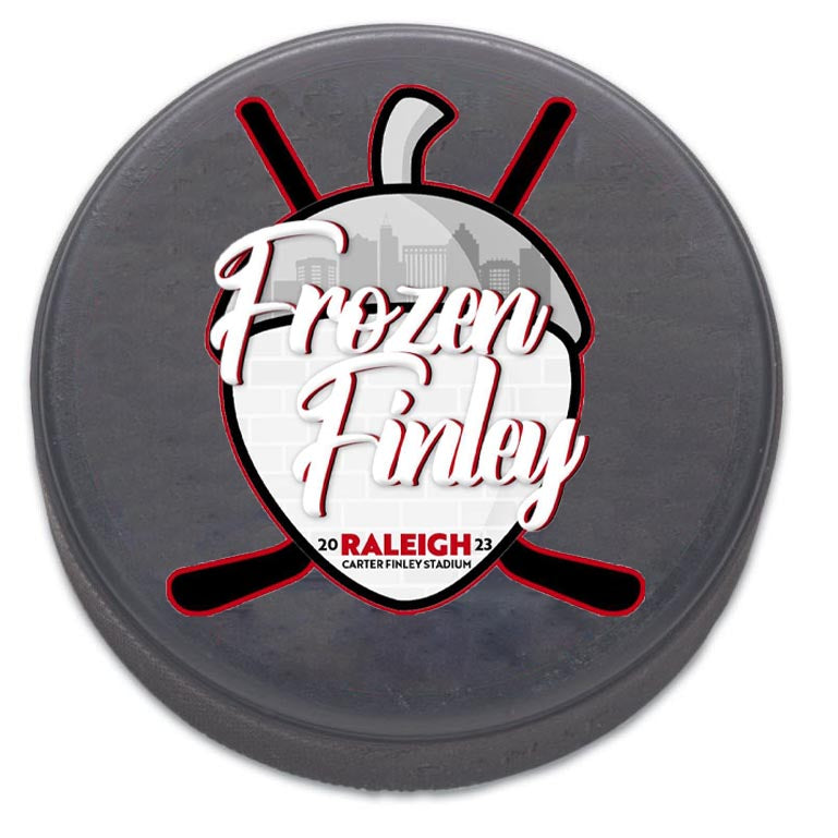 Frozen Finley Puck