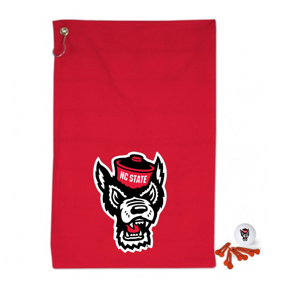 NC State Wolfpack Pro Team Wolfhead Golf Pack