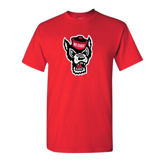 NC State Wolfpack Youth Red Wolfhead T-Shirt