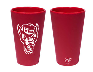 NC State Wolfpack Red Wolfhead 16 oz Silipint