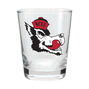 NC State Wolfpack 1.75oz Slobbering Wolf Shot Glass