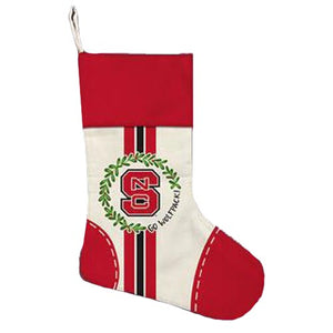 NC State Wolfpack Red and White Stocking