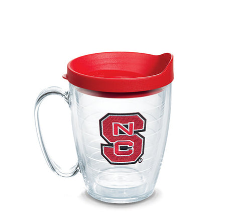 NC State Wolfpack 15oz. Block S Tervis Mug w/ Red Lid