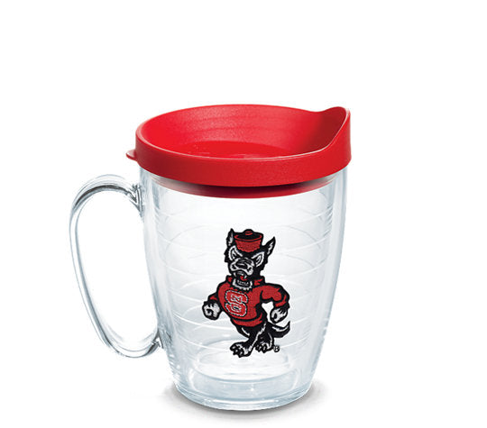 NC State Wolfpack 15oz. Strutting Wolf Tervis Mug w/Red Lid