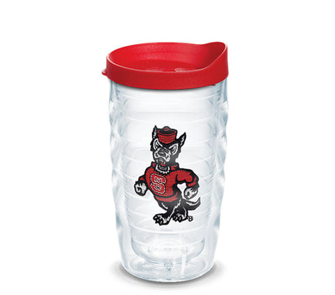 NC State Wolfpack 10oz. Strutting Wolf Wavy Tervis Tumber w/Red Lid