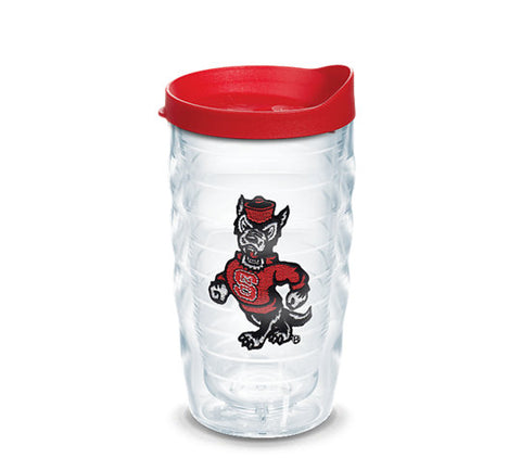 NC State Wolfpack 10oz. Strutting Wolf Wavy Tervis Tumbler w/Red Lid