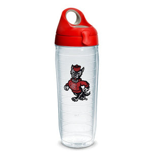 NC State Wolfpack Strutting Wolf Tervis Red 24oz Water Bottle