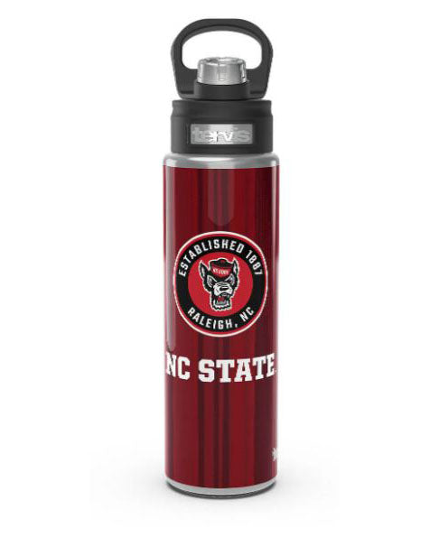 NC State Wolfpack Stainless Steel All In Wide Mouth Water Bottle