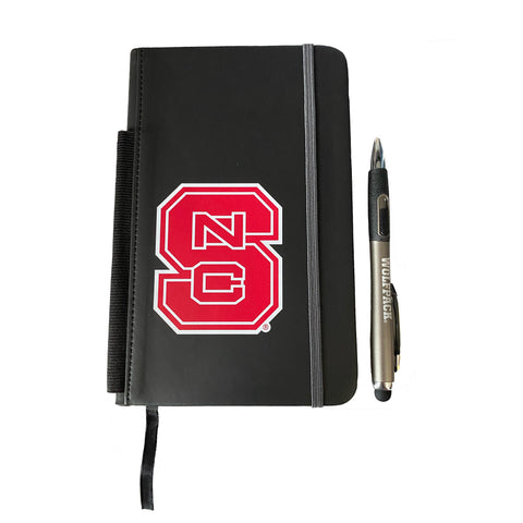 NC State Wolfpack 5x8 Journal Set w/Light Up Pen