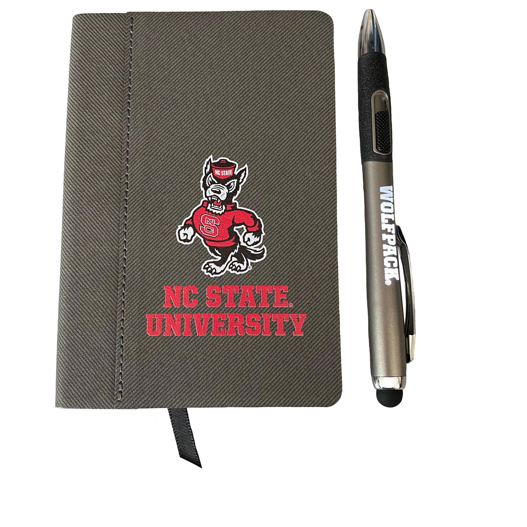 NC State Wolfpack 4x6 Journal Set w/Light Up Pen