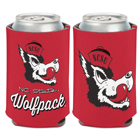 NC State Wolfpack Red Slobbering Wolf Can Cooler