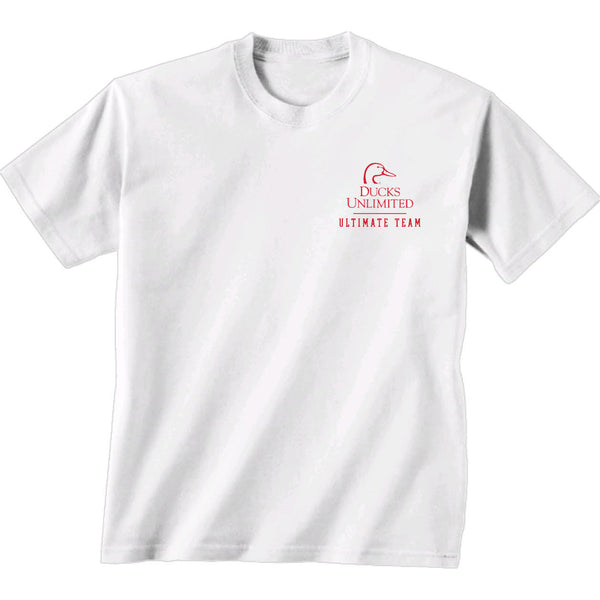 NC State Wolfpack Ducks Unlimited White Forever United T-Shirt