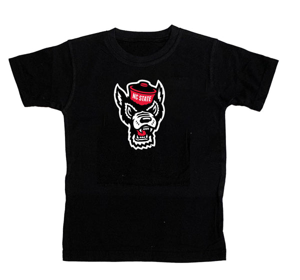 NC State Wolfpack Toddler Black Wolfhead T-Shirt