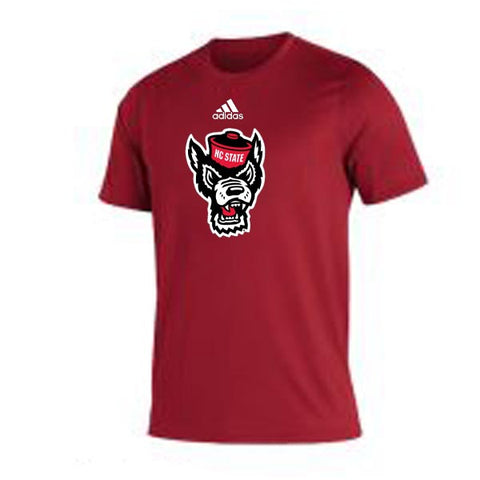 NC State Wolfpack Red Wolfhead Creator Short Sleeve T-Shirt
