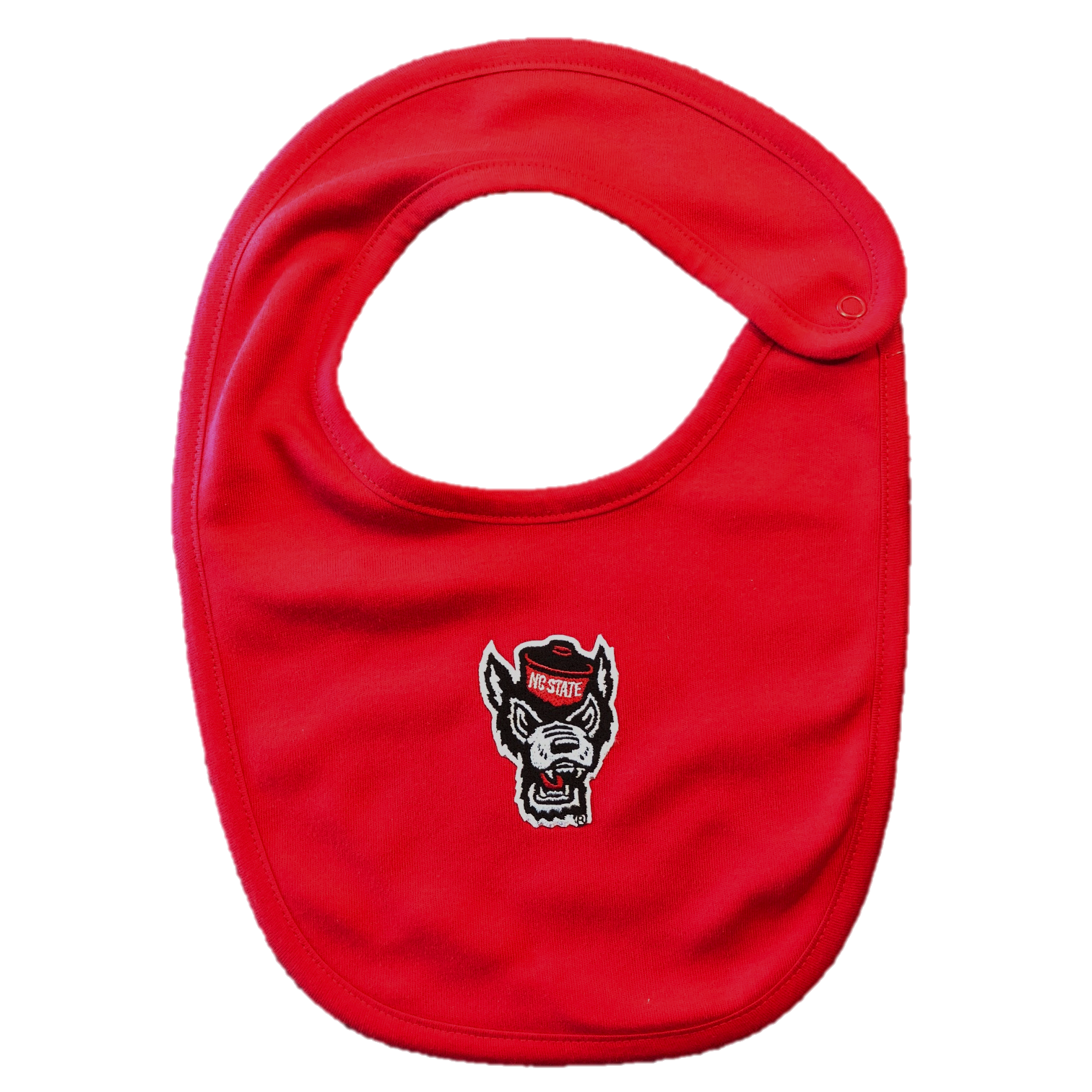 NC State Wolfpack Creative Red Wolfhead Bib