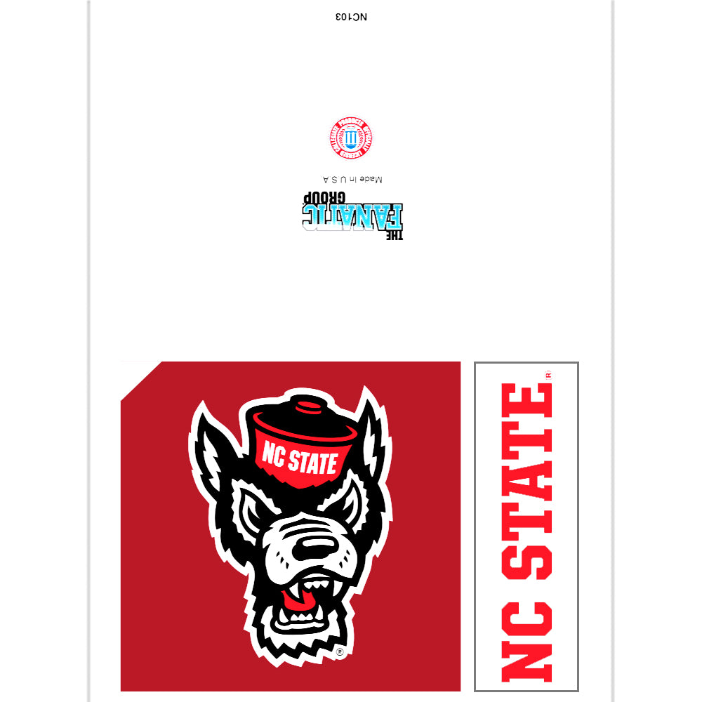 NC State Wolfpack Blank Wolfhead Card
