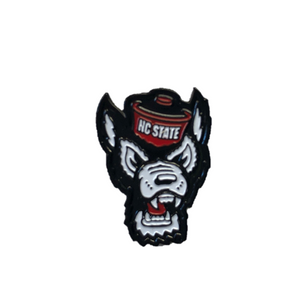 NC State Wolfpack Wolfhead Lapel Pin