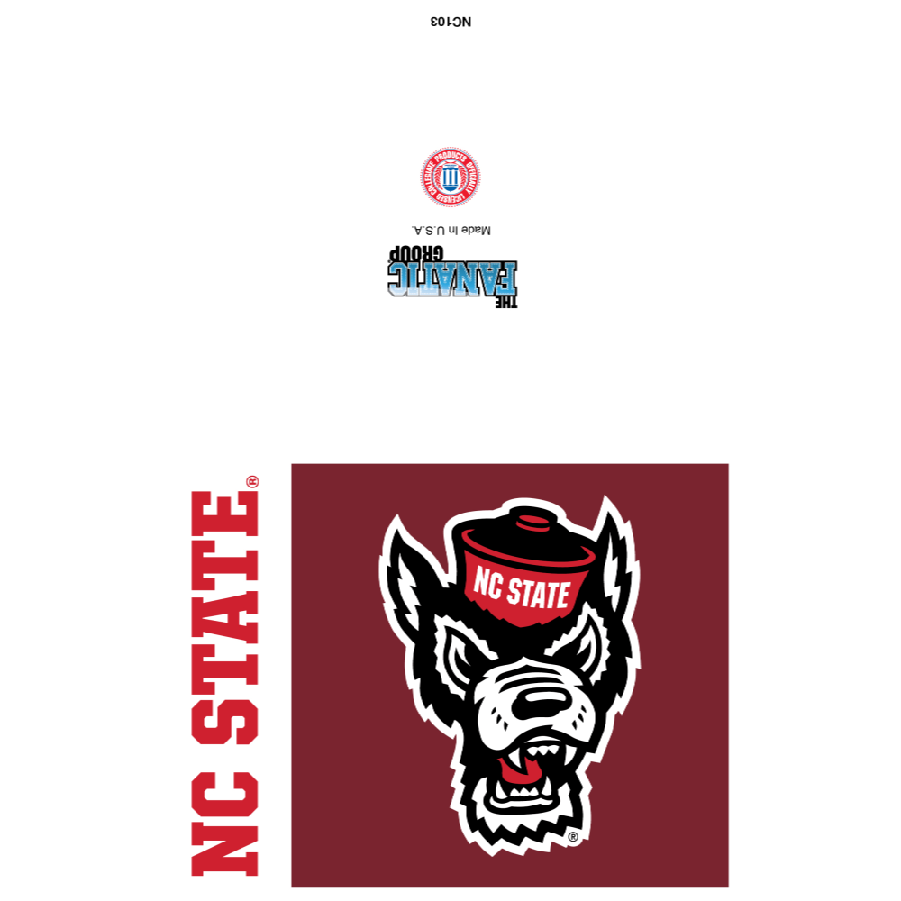 NC State Wolfpack Wolfhead Card Set
