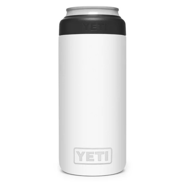 NC State Wolfpack Yeti White Wolfhead 12oz Slim Can Colster