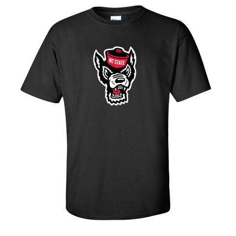NC State Wolfpack Black Wolfhead T-Shirt