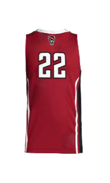 NC State Wolfpack Adidas Youth Swingman Red Basketball Jersey